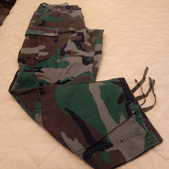 2 Army Pants  (VINTAGE) - Picture 2 of 6